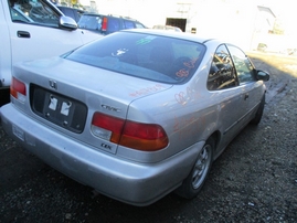 1998 HONDA CIVIC HX 2DR SILVER SILVER 1.6L VTEC MT A17509